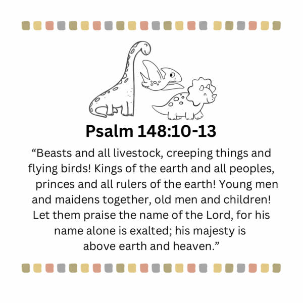 Psalm 148:10-13 Dinosaurs - Image 3